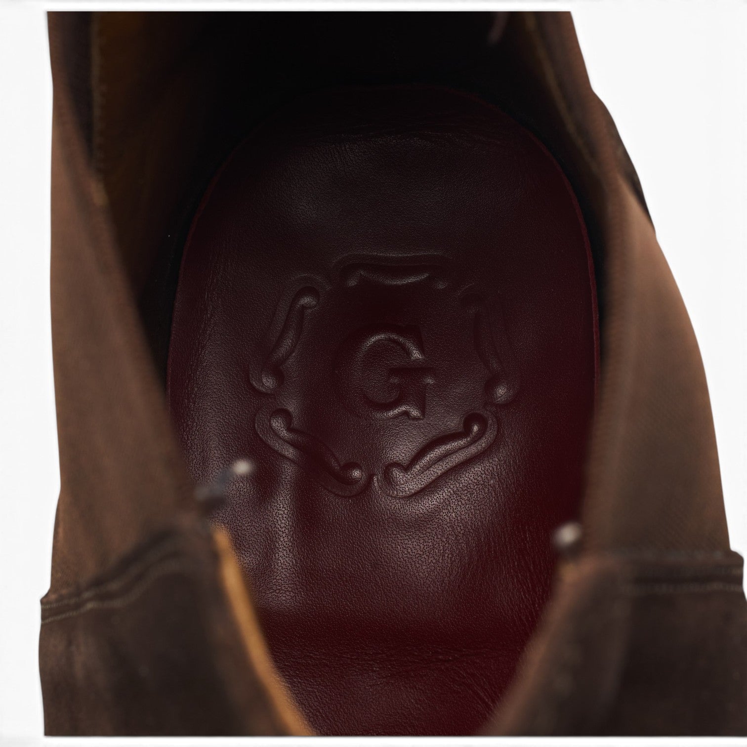 Grenson Nolan Chelsea Boots Suède Marron UK 10.5