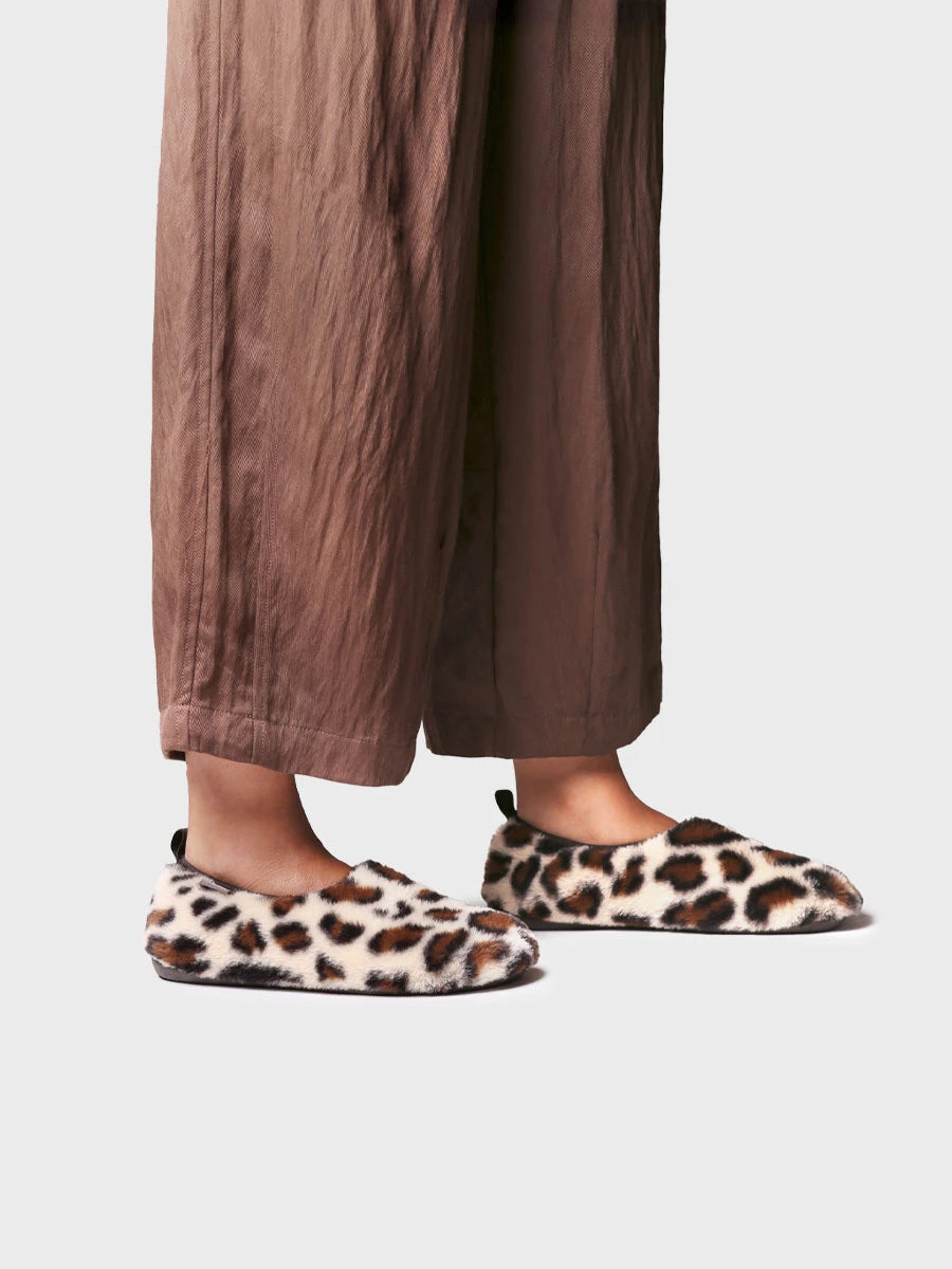 Toni Pons Marta-PA chausson leopard confort