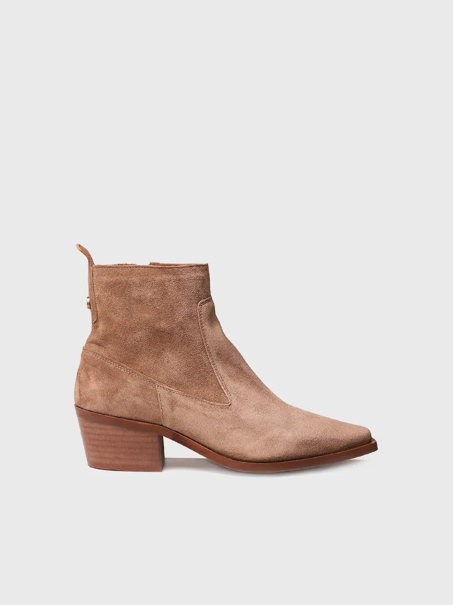 Toni Pons Ikia-SY bottines femme daim café
