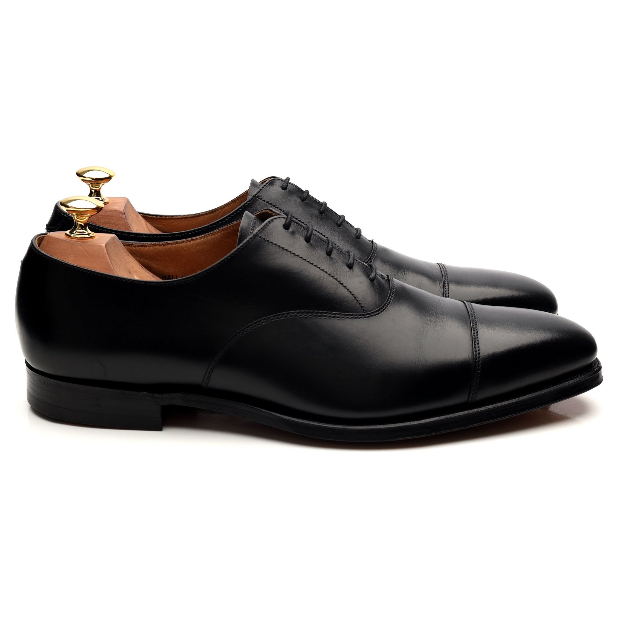 Crockett & Jones Hallam richelieu cuir noir UK 9.5