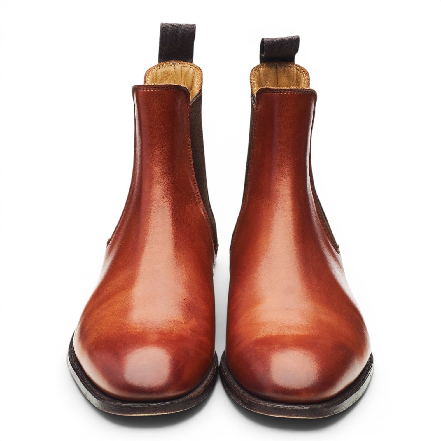 Crockett & Jones Bonnie bottines chelsea marron UK 4 cuir