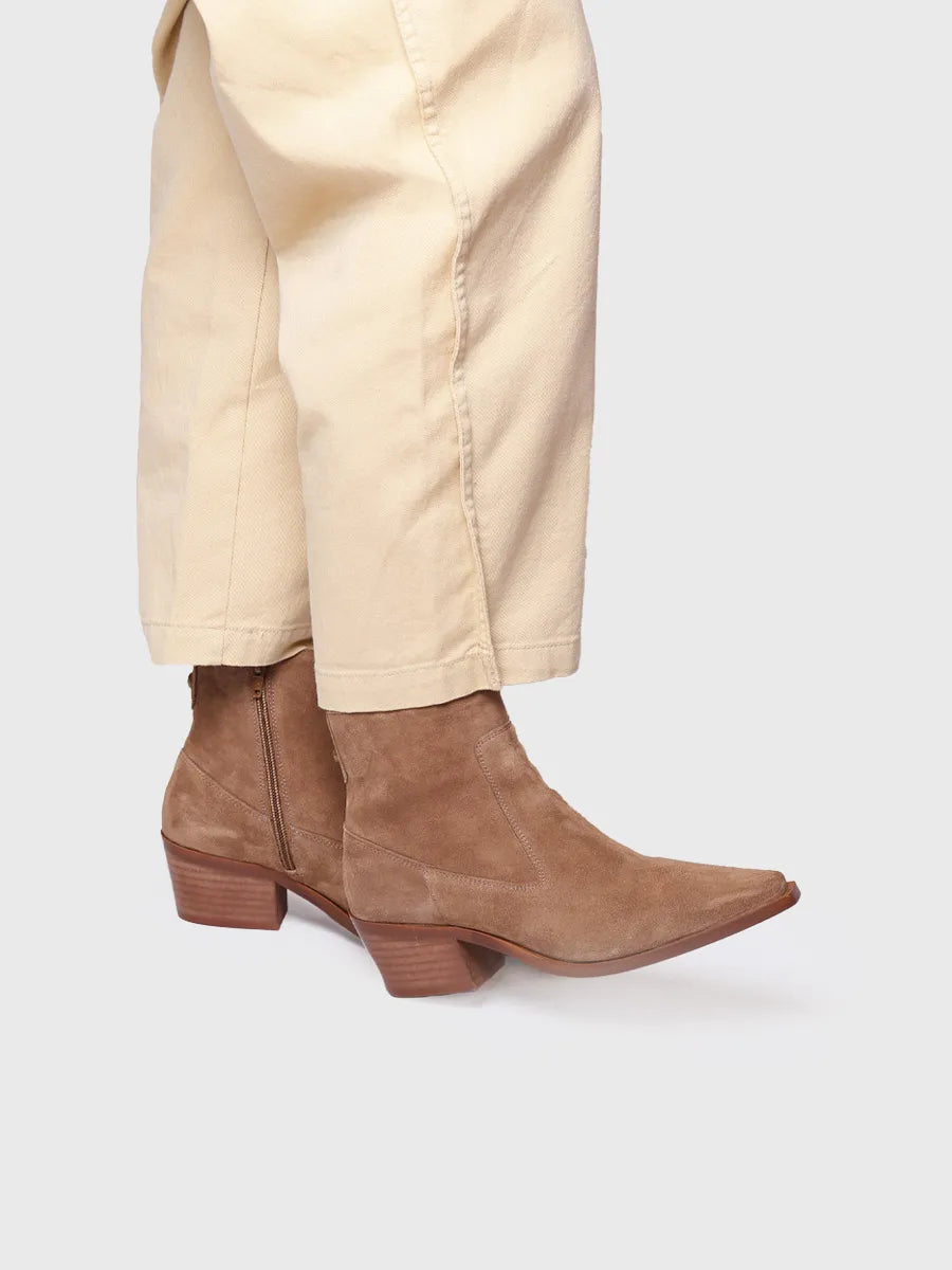 Toni Pons Ikia-SY bottines femme daim café