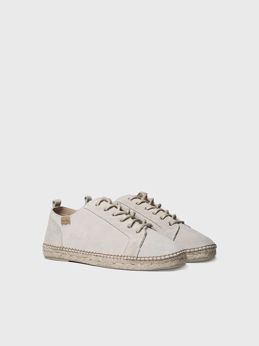 Toni Pons Declan espadrille homme cuir pierre