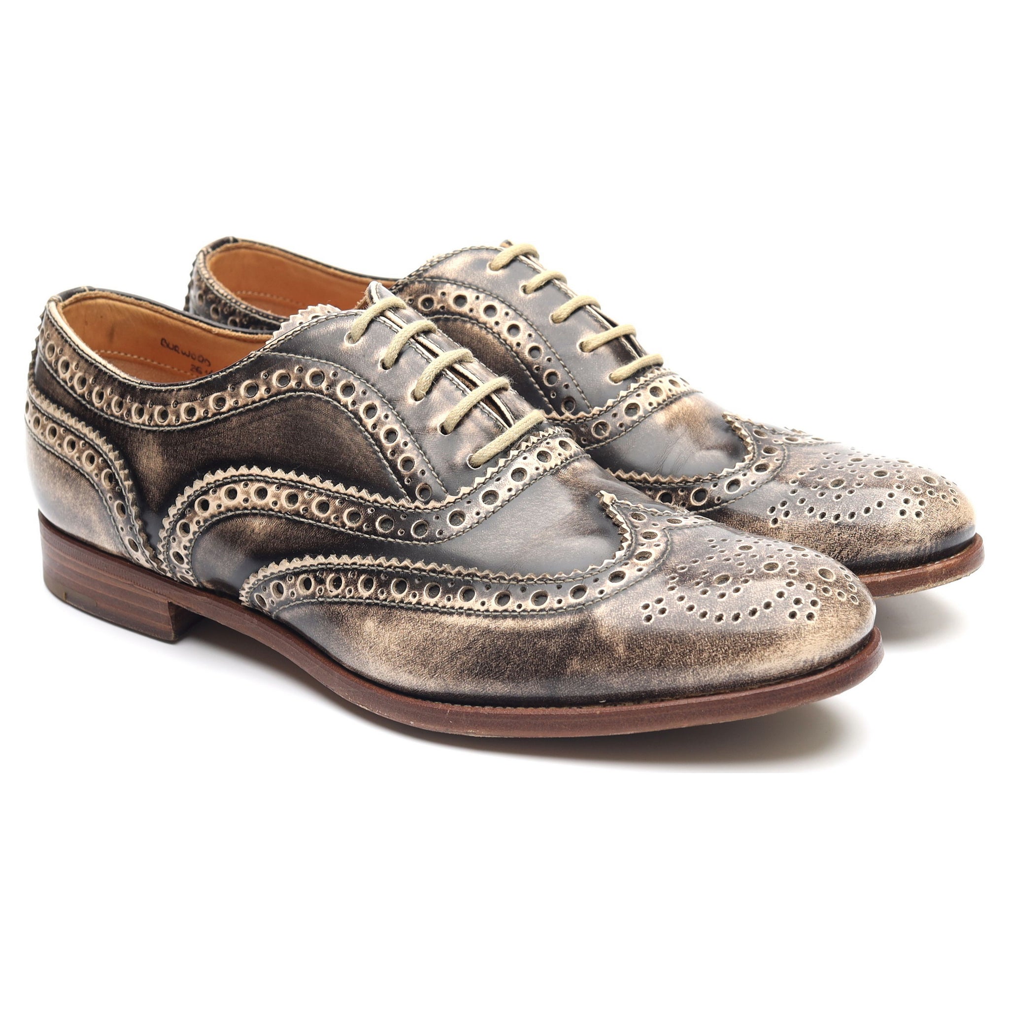 Church's Burwood WG derbies cuir doré 36,5