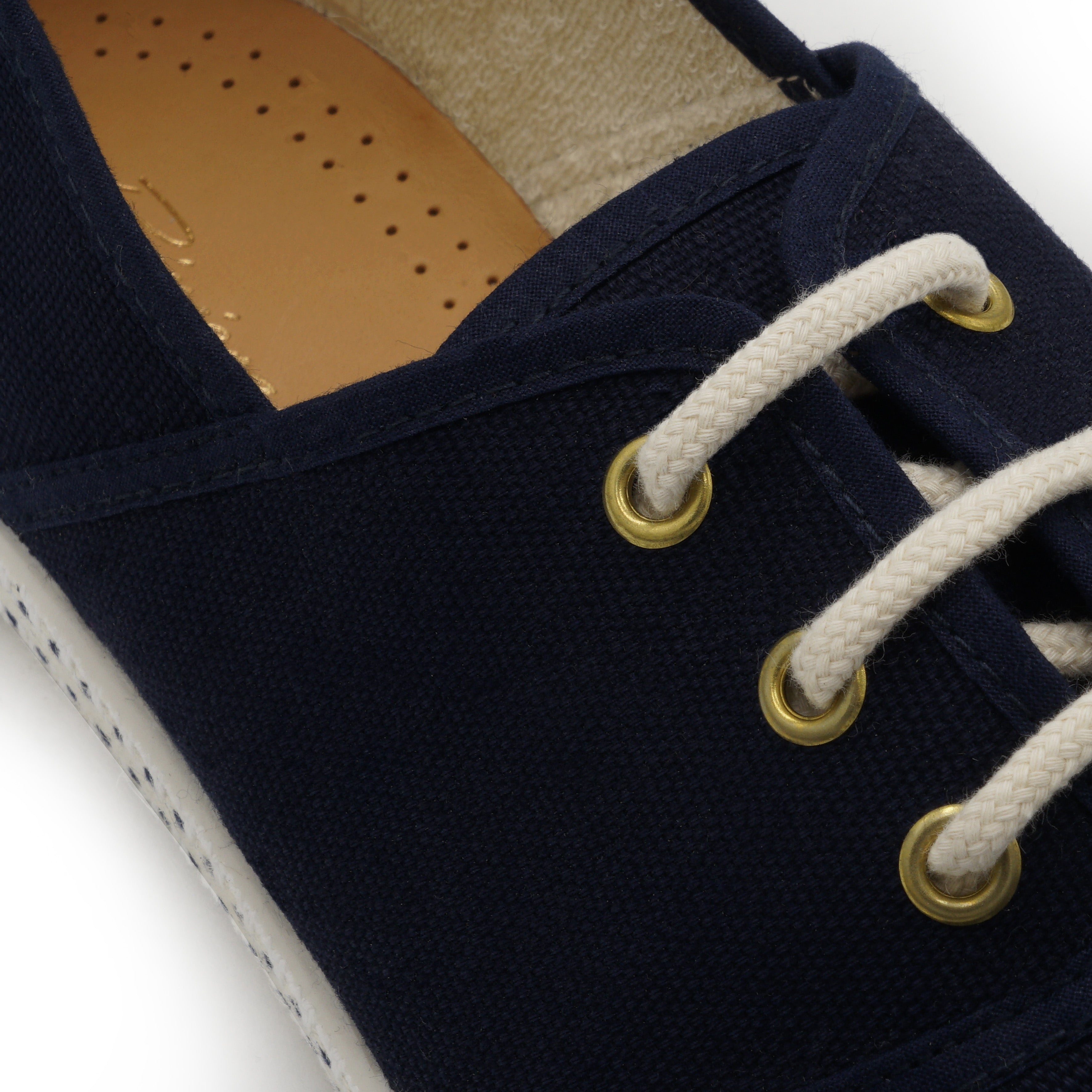 Rivieras Lacets 4014 espadrilles toile marine coton
