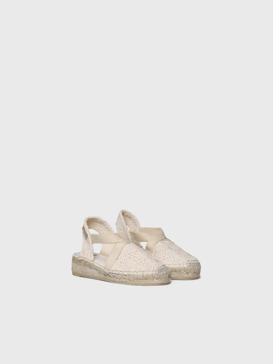 Toni Pons Edita-AD espadrille enfant crochet talon 3 cm