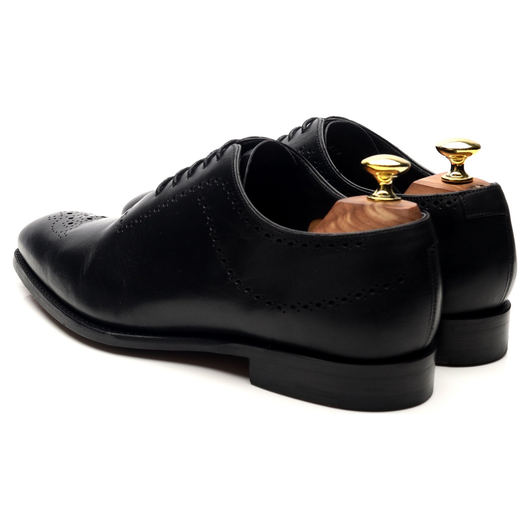 Barker Plymouth oxford cuir noir pointure 7,5 UK
