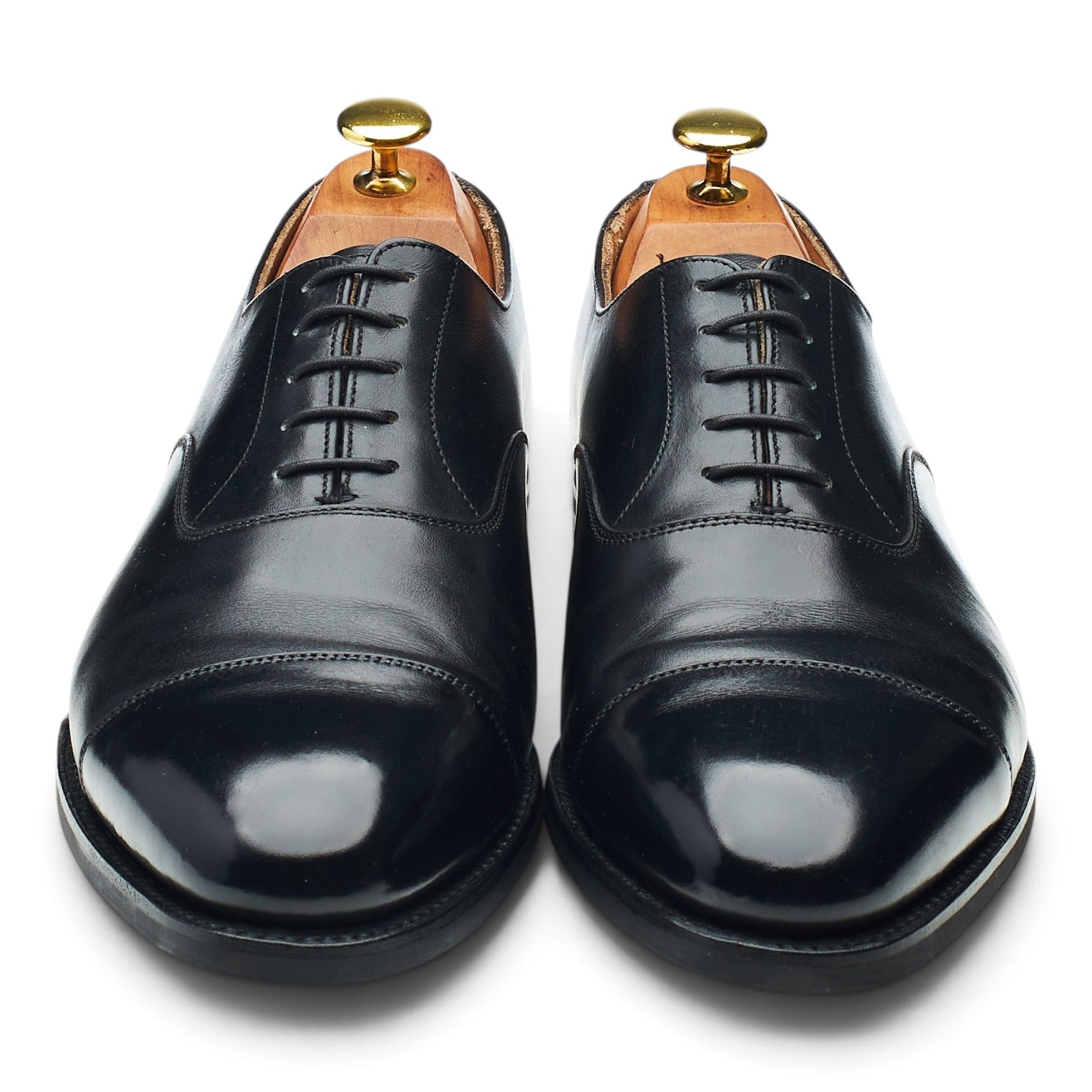 Crockett & Jones Connaught 2 oxford cuir noir pointure UK 8