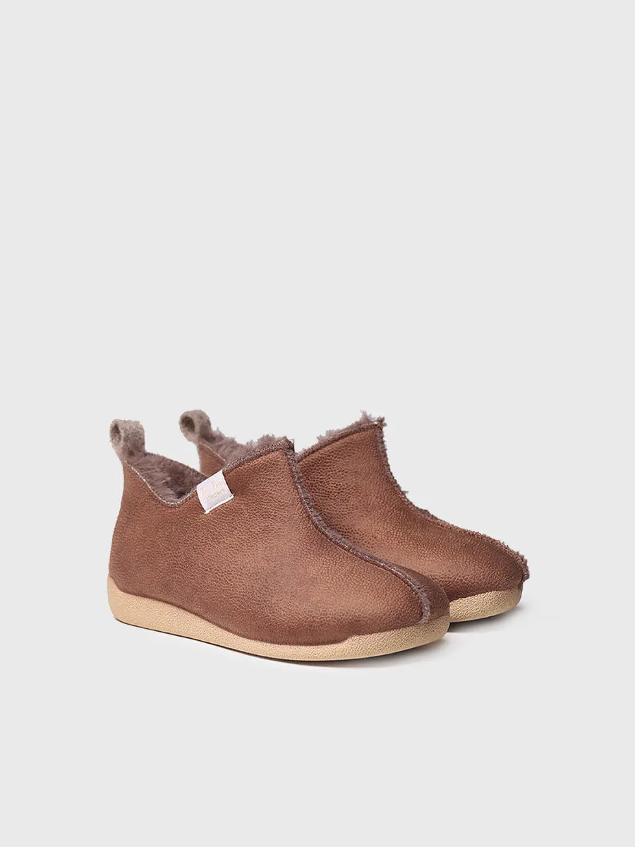 Toni Pons Moscu-BD chaussons montants cuir marron