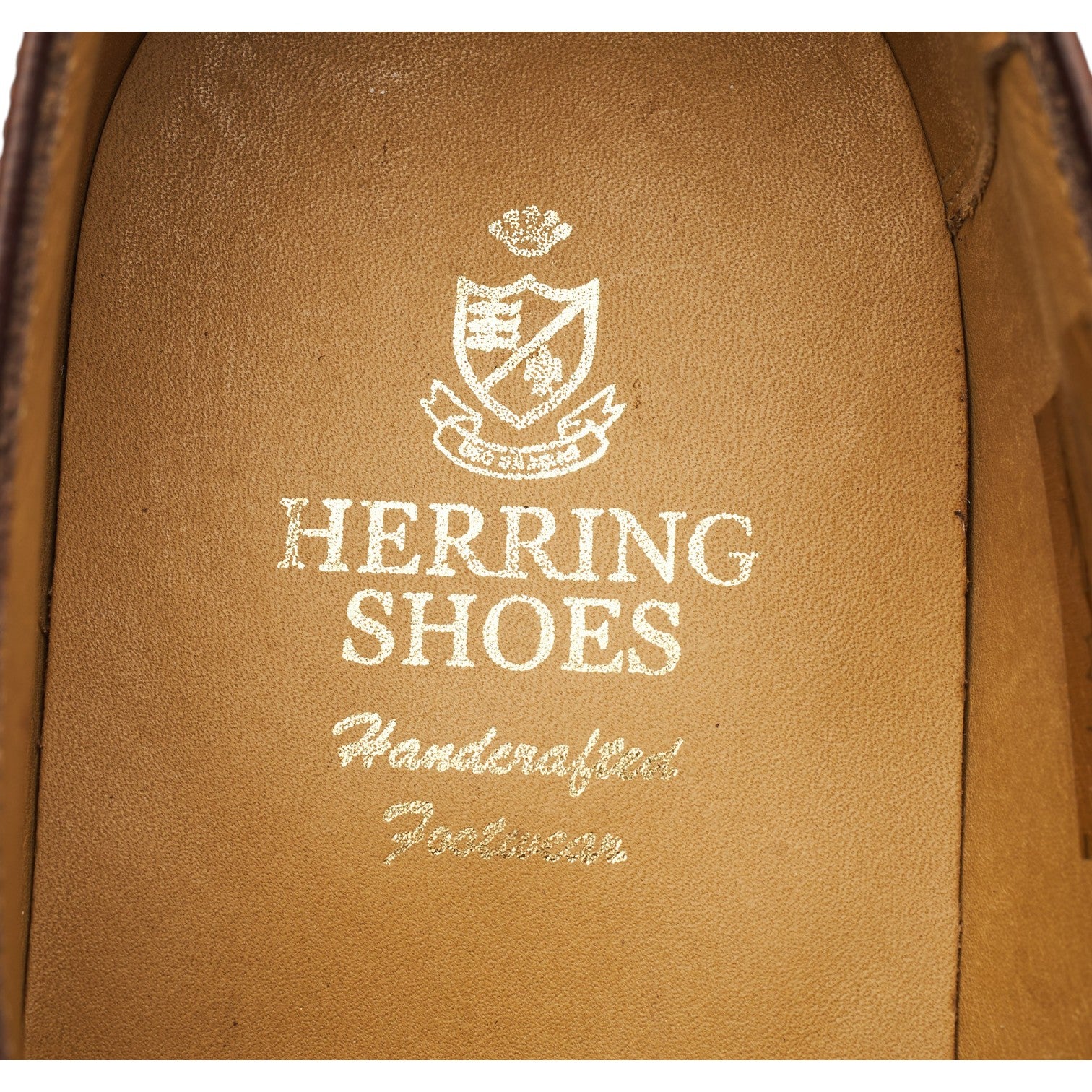 Herring Cardiff Monk Strap Cuir Marron UK 8