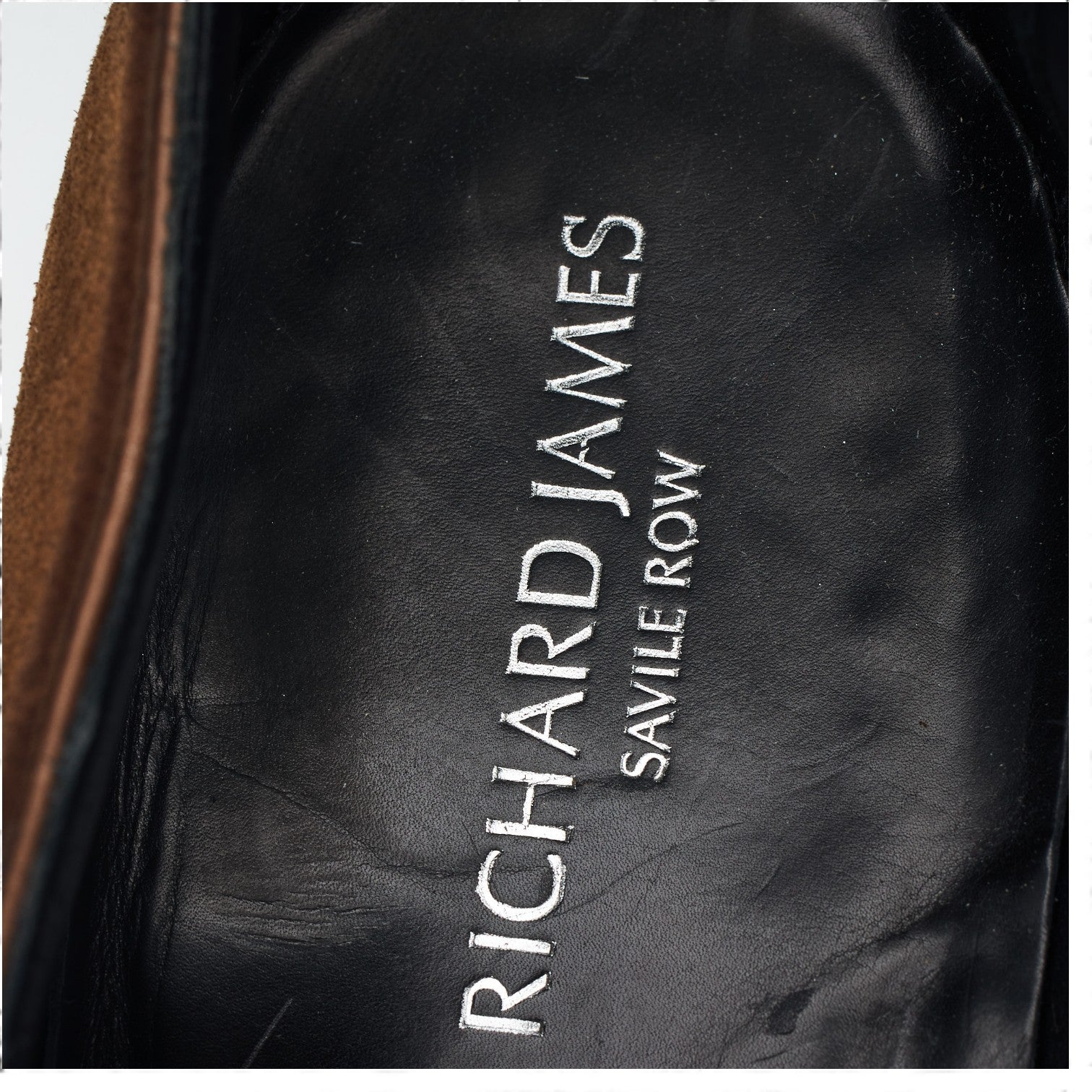 Richard James mocassin daim marron UK 7