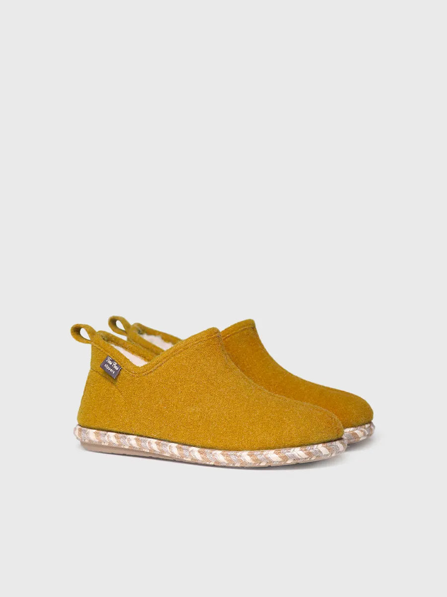 Toni Pons Duna-FP chausson femme feutre ocre