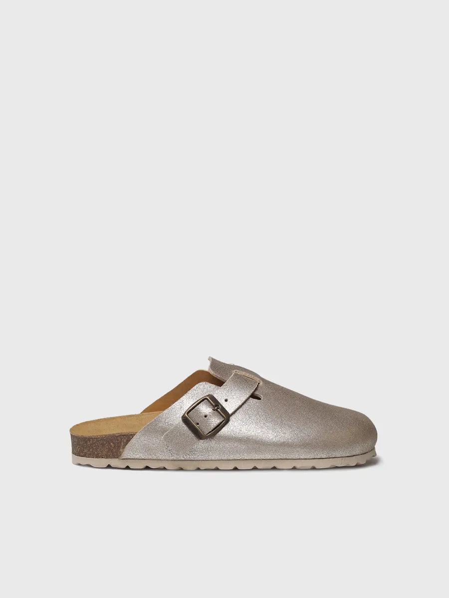 Toni Pons Gemina-QT sabot daim boucle femme