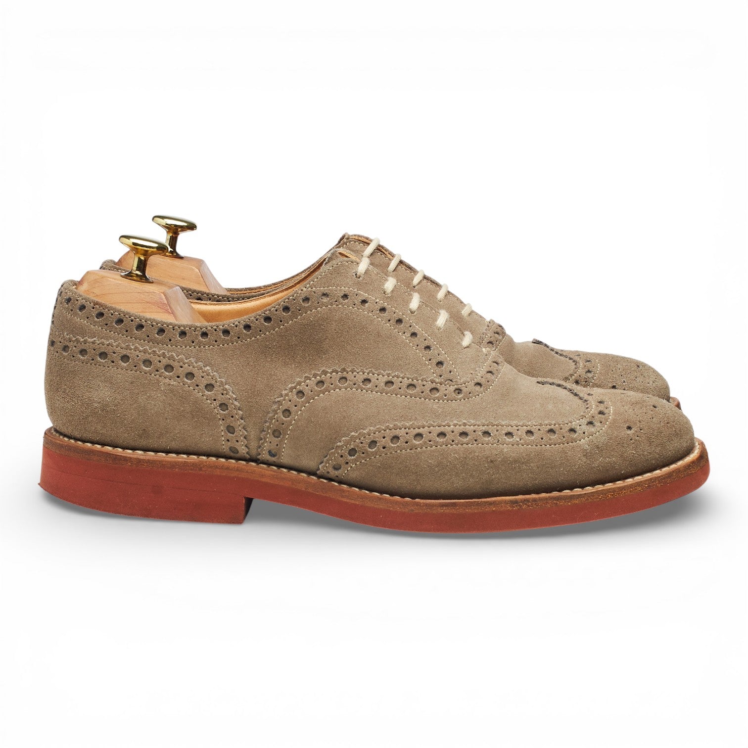 Church's Downton chaussures oxford suède sable UK 8