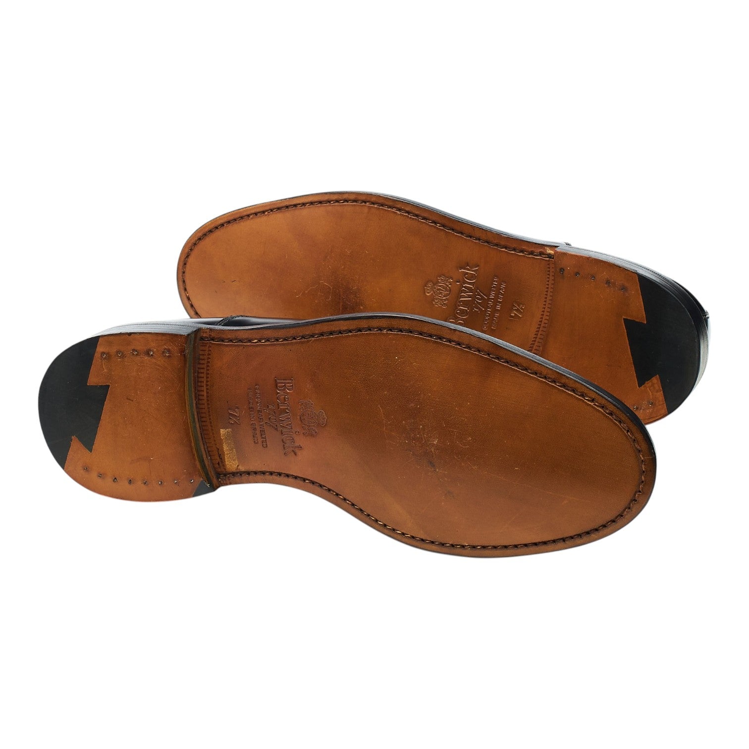 Berwick 4490 Richelieu homme cuir noir UK 7.5