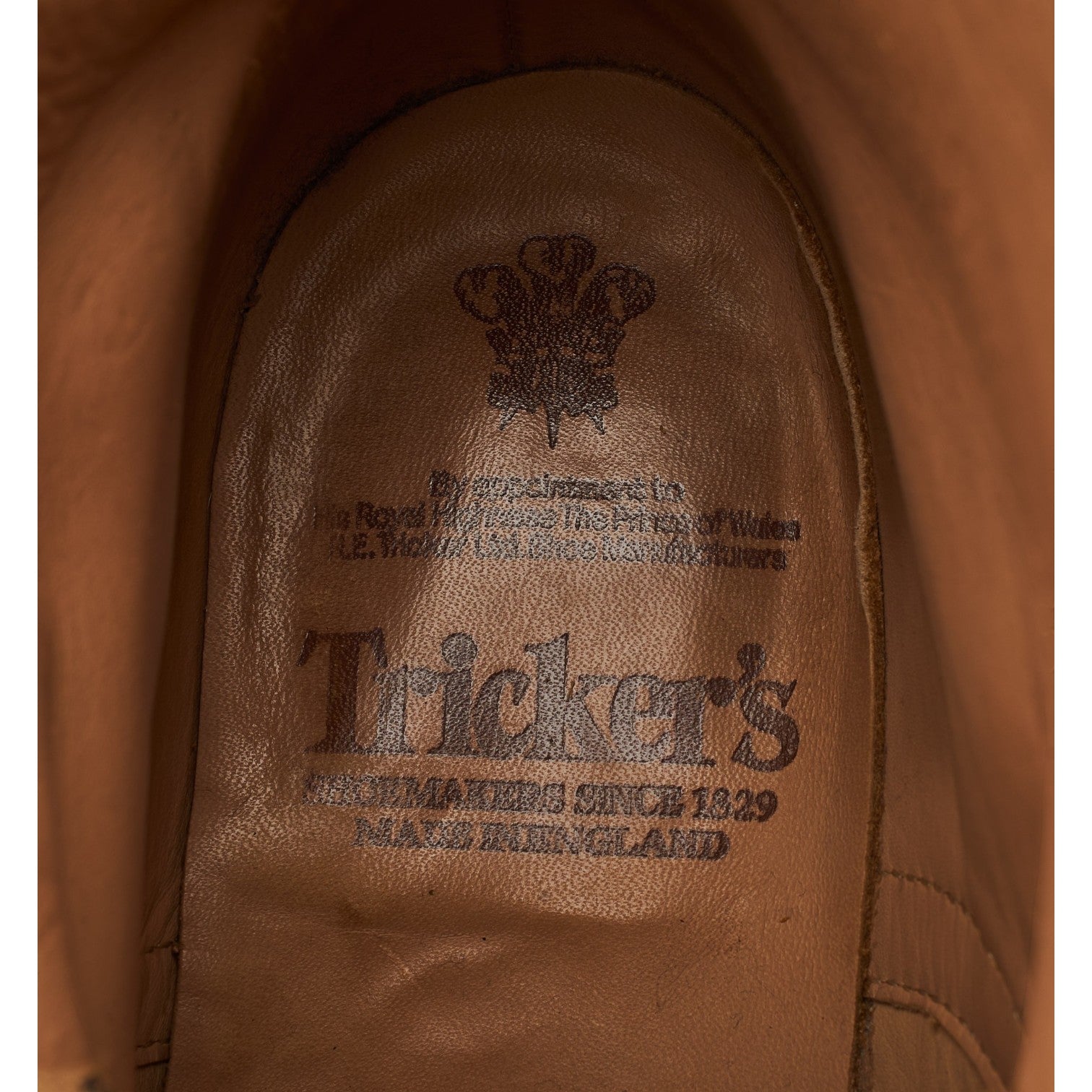 Tricker's Stow boots cuir kudu marron UK 8