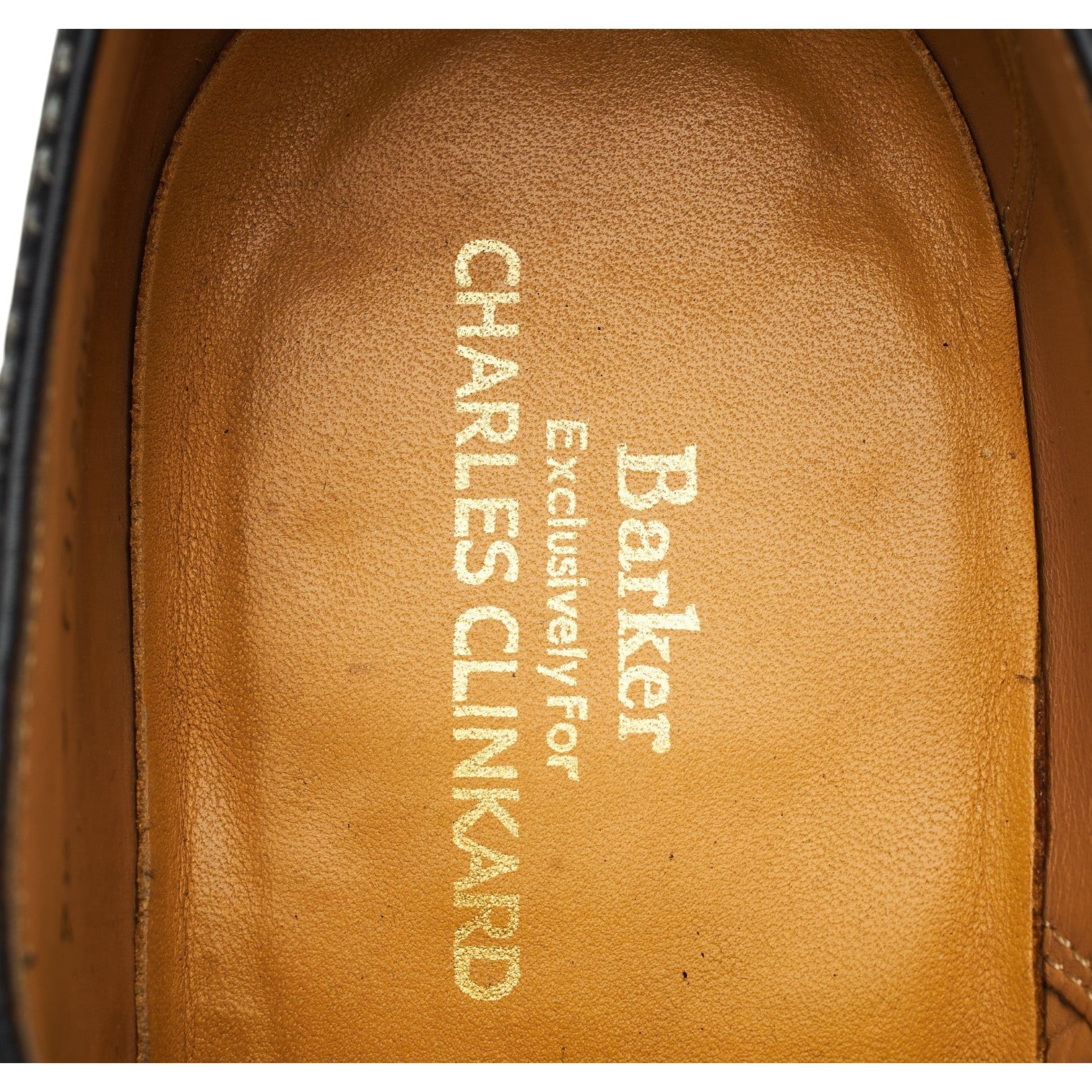Barker richelieu brogues cuir noir UK 7.5