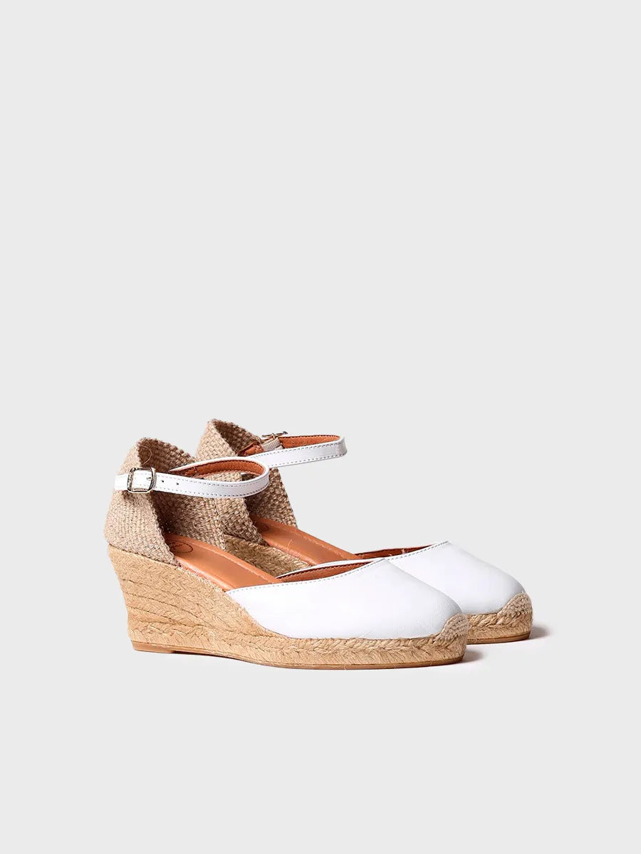 Toni Pons Costa-5 espadrille cuir talon 7 cm
