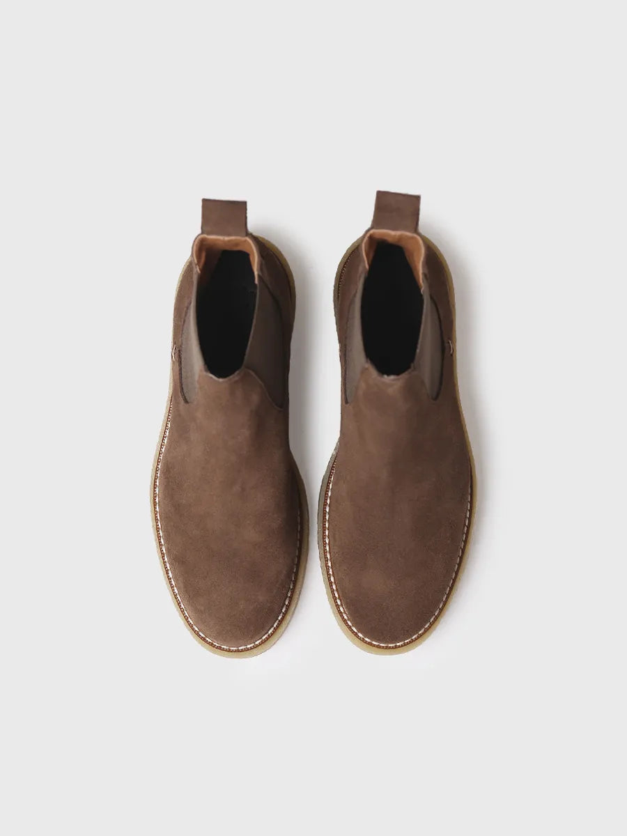 Toni Pons Nevada-SY bottine femme suède taupe