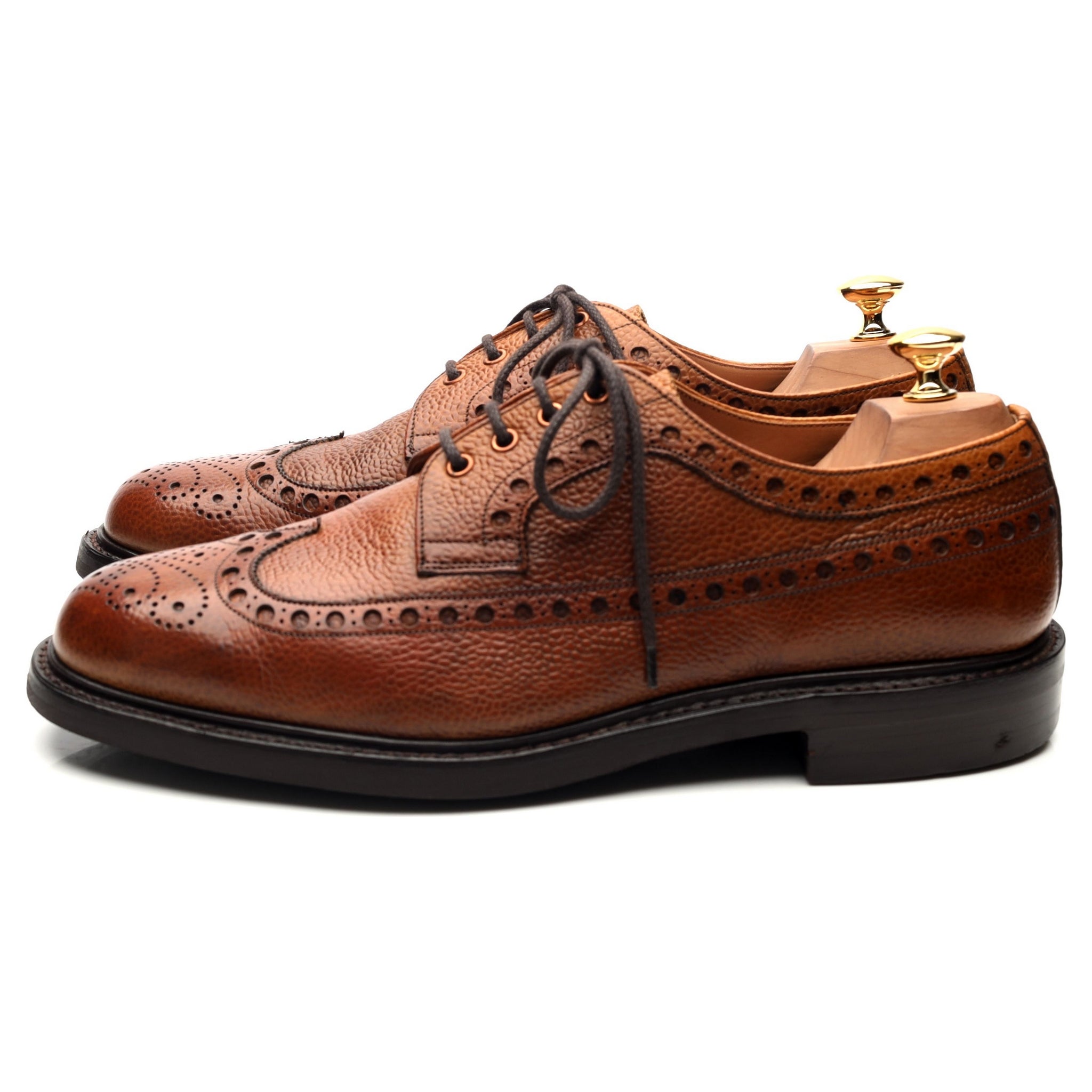 Private White Bolton derby cuir marron UK 10