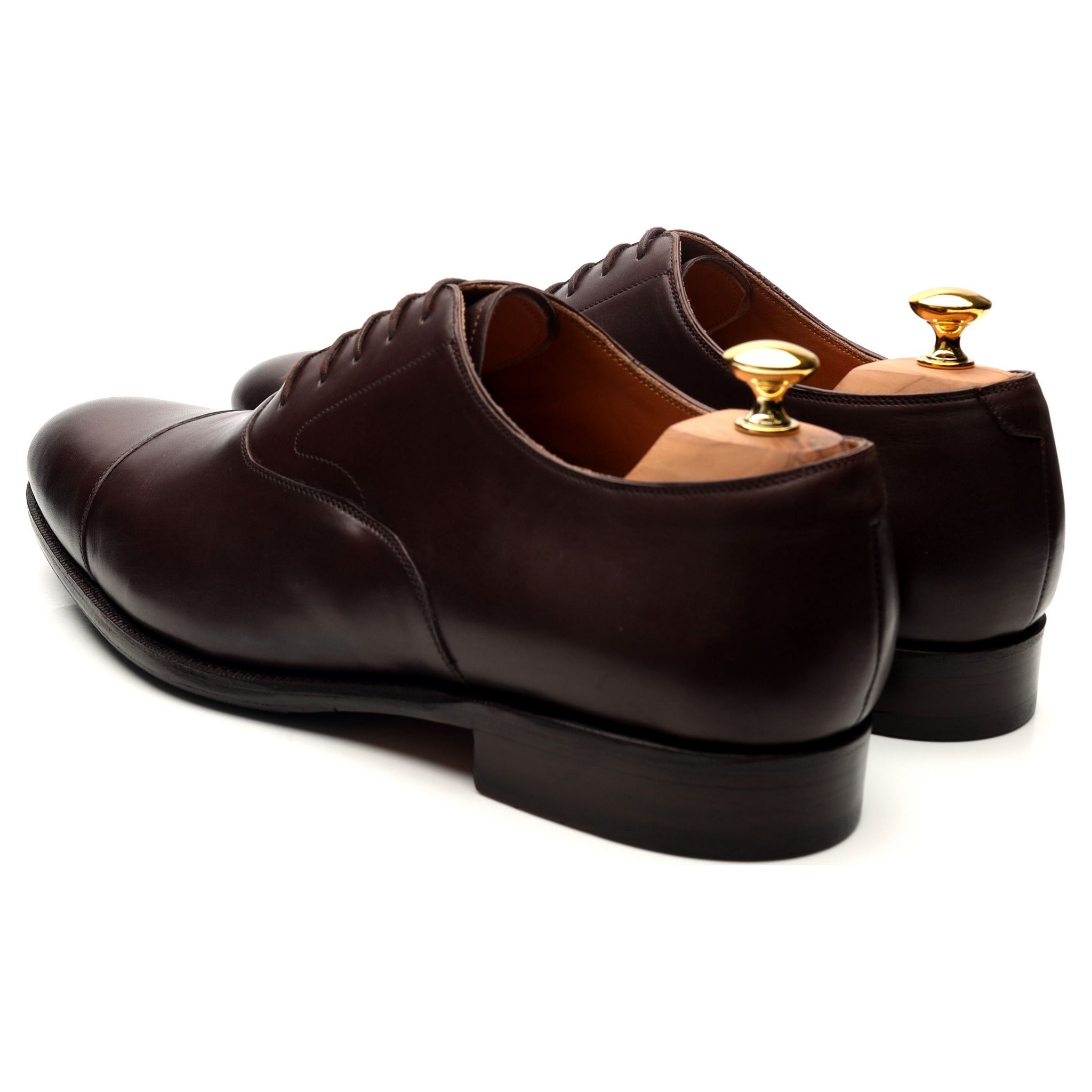 Meermin 101198 oxford cuir marron foncé pointure UK 12