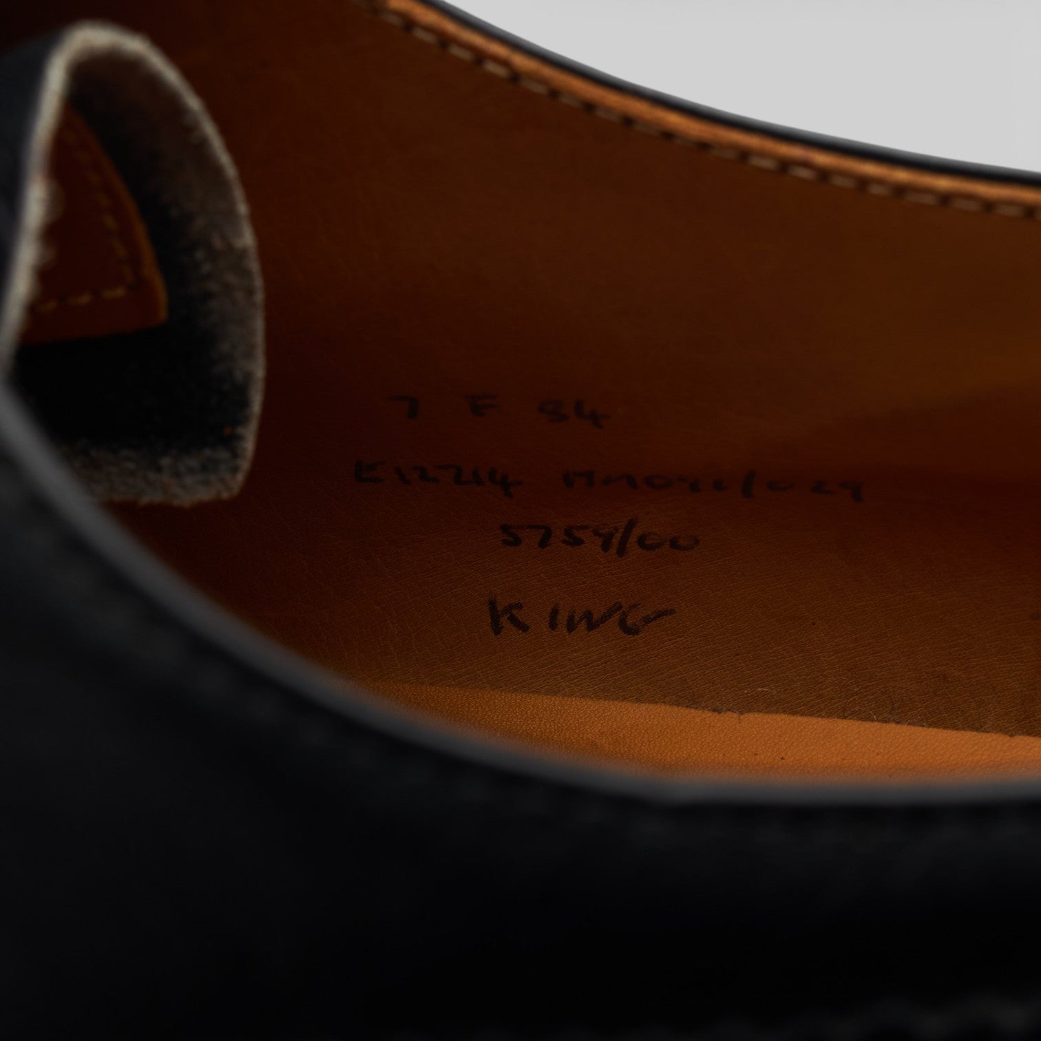 Church's King richelieu noir cuir pointure UK 7