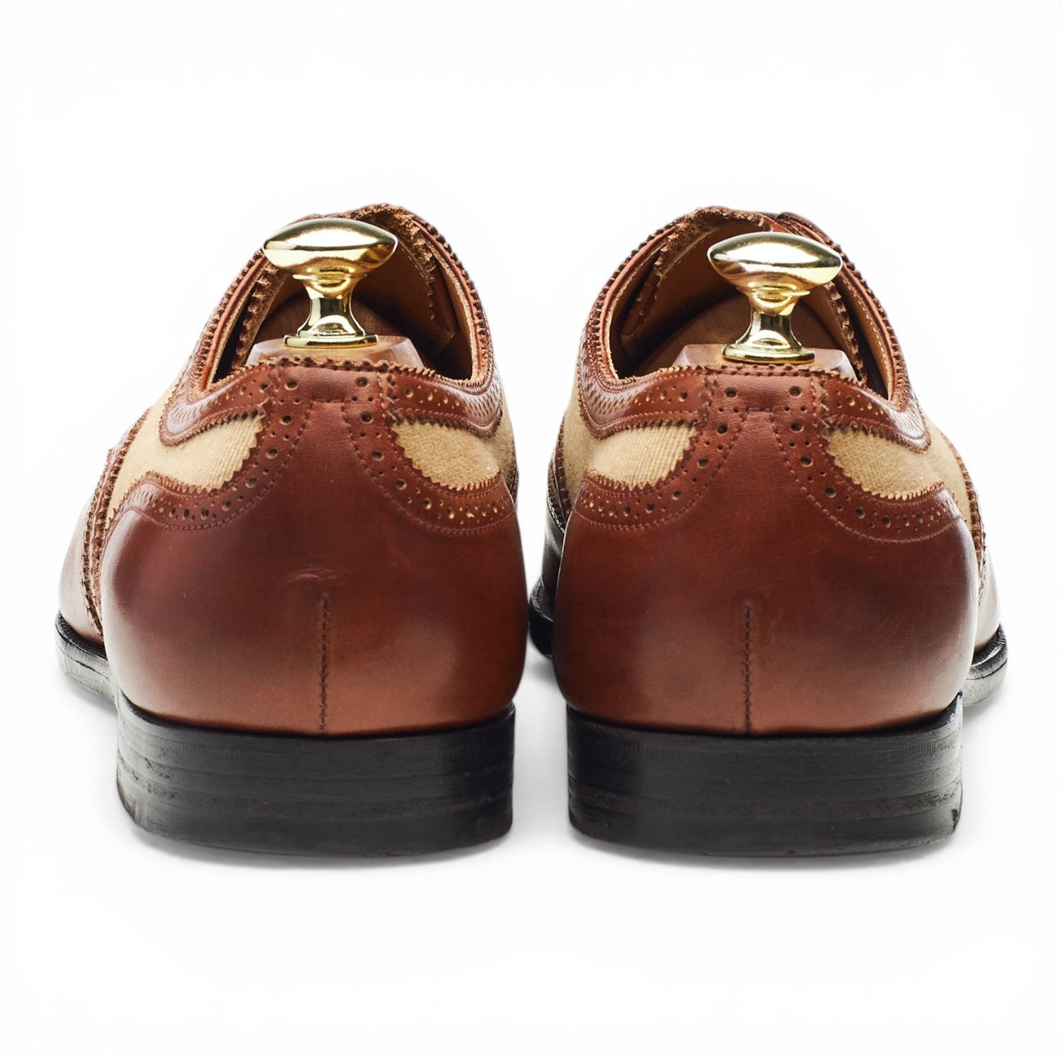 Edward Green Malvern oxford cuir marron pointure UK 8