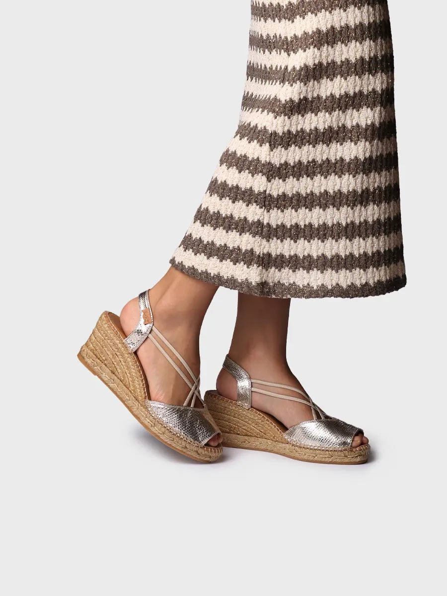 Toni Pons Sabina-CA espadrilles femme cuir talon 5 cm