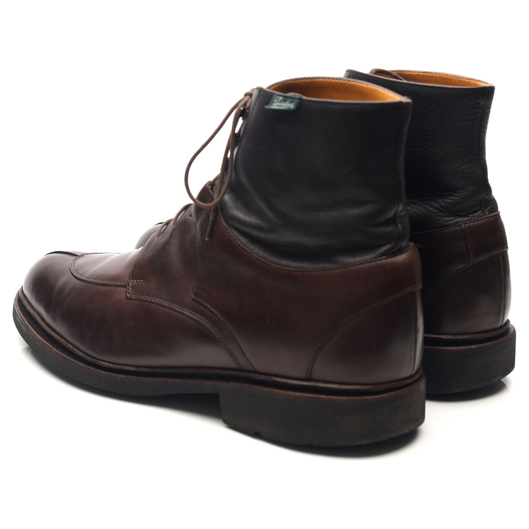 Paraboot Beaumont bottines cuir marron UK 9 semelle gomme