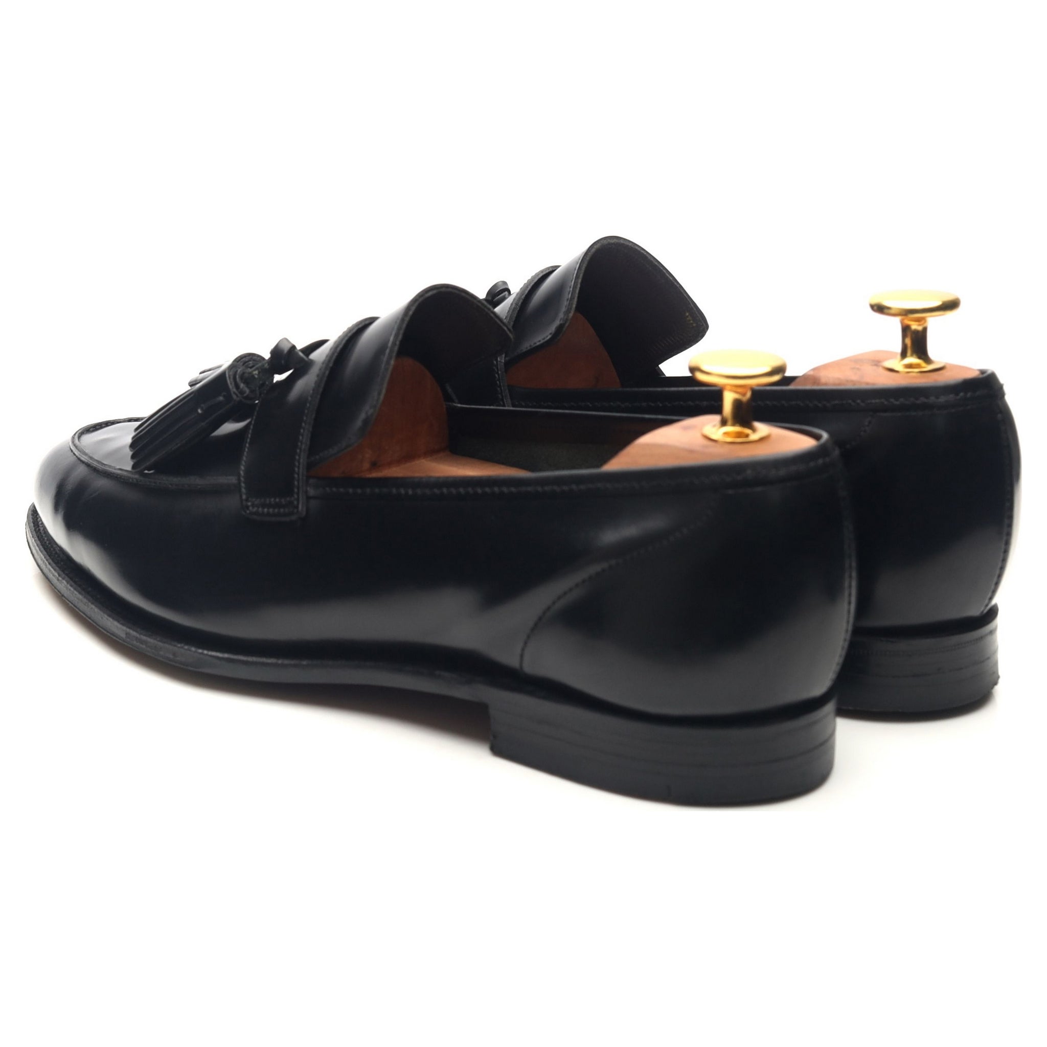 Crockett & Jones Sophie mocassins cuir noir UK 5.5