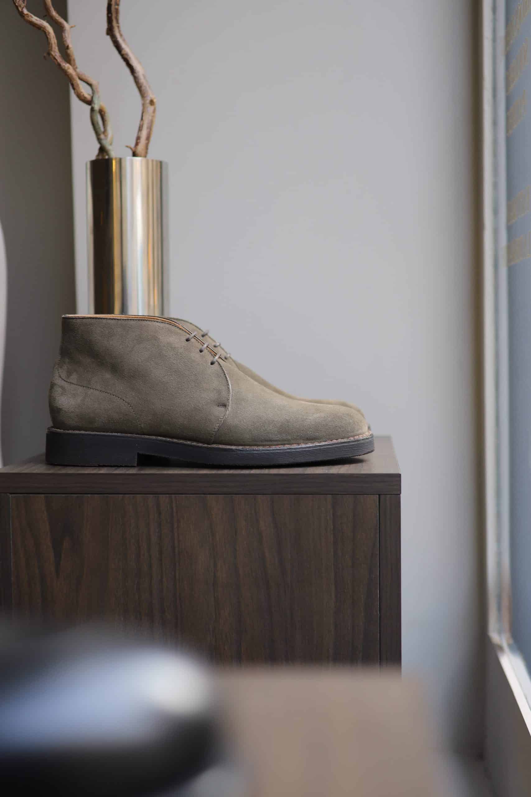 Malfroid Izoard Loft desert boots veau velours