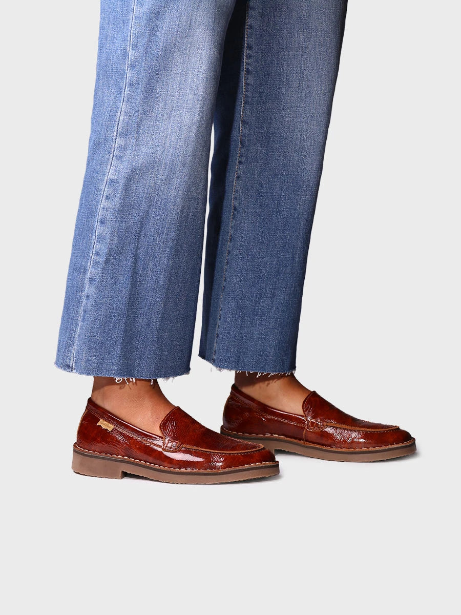 Toni Pons Ivars-Ca mocassin cuir verni semelle 2,5 cm