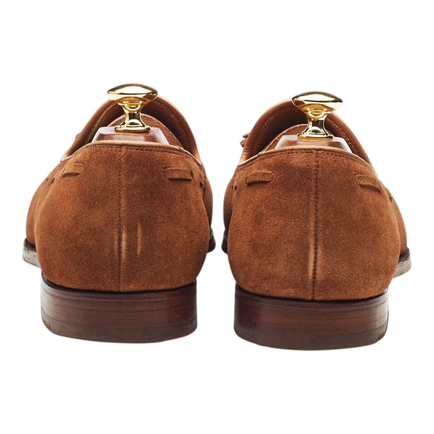 Crockett & Jones Cavendish 2 Mocassin Daim Marron UK 9