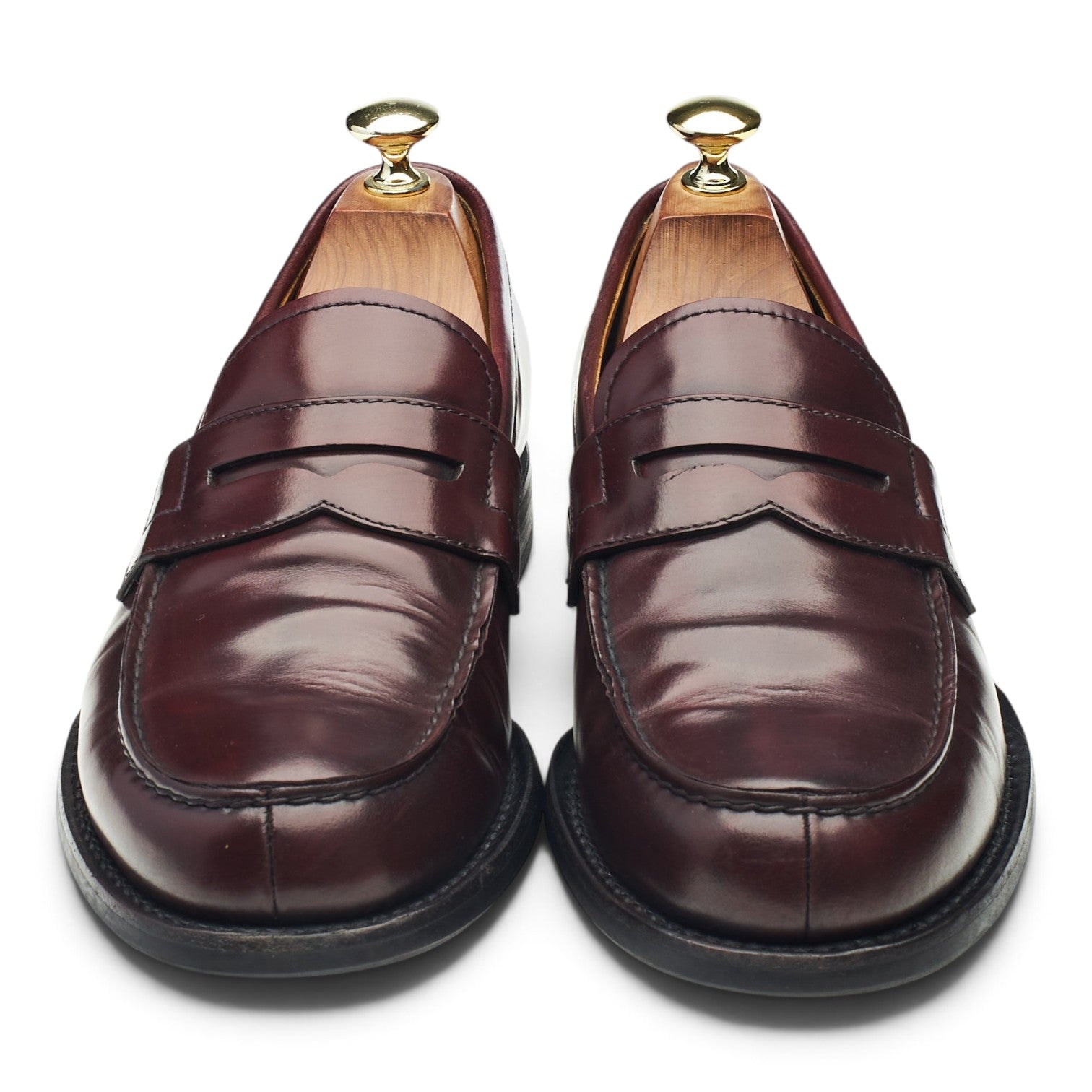 Church's Gateshead mocassin cuir bordeaux UK 7