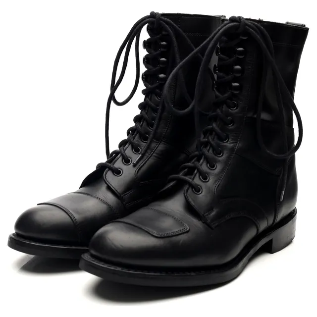 Matchless G3 bottines motardes cuir noir 6