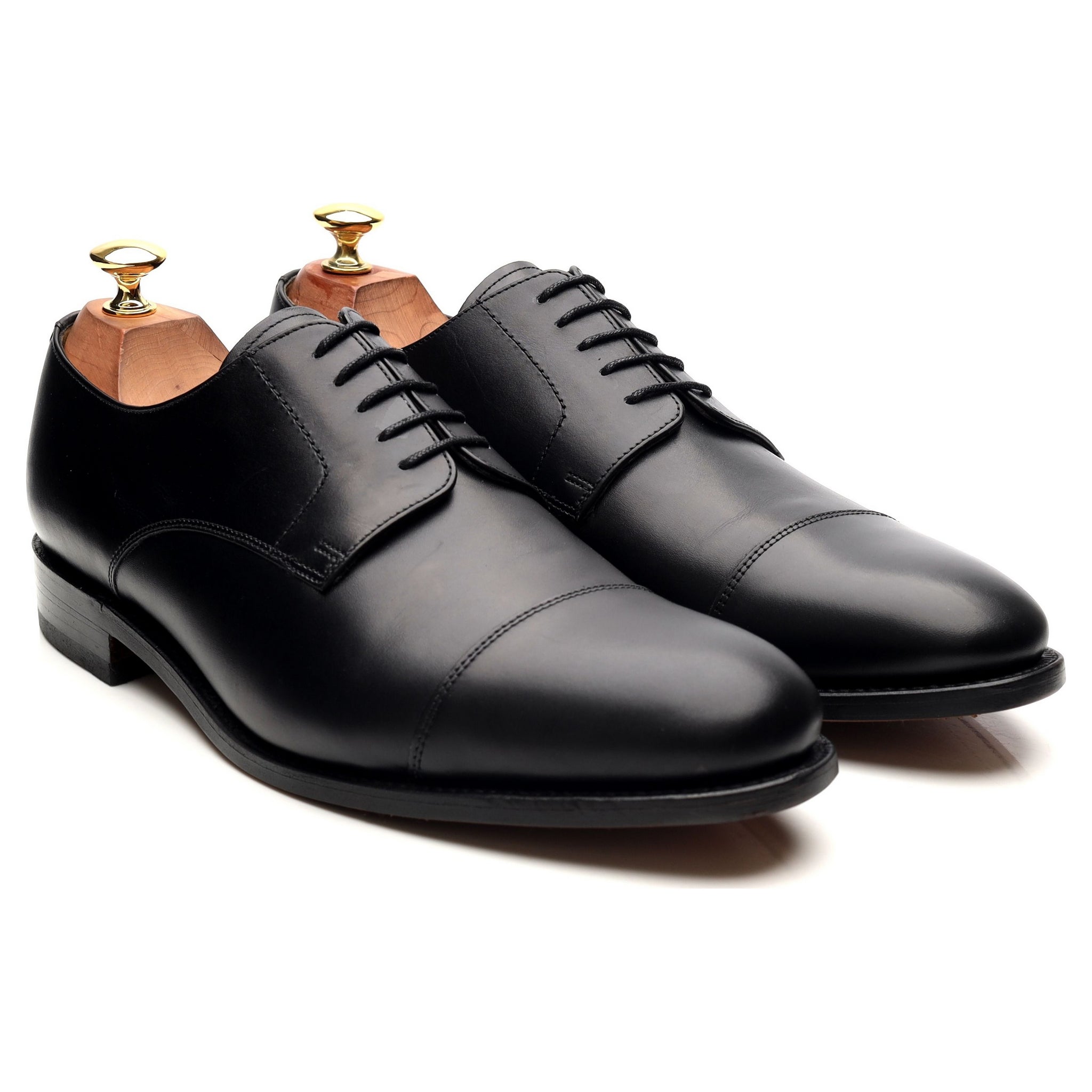 Barker Epping derbys cuir noir pointure UK 9