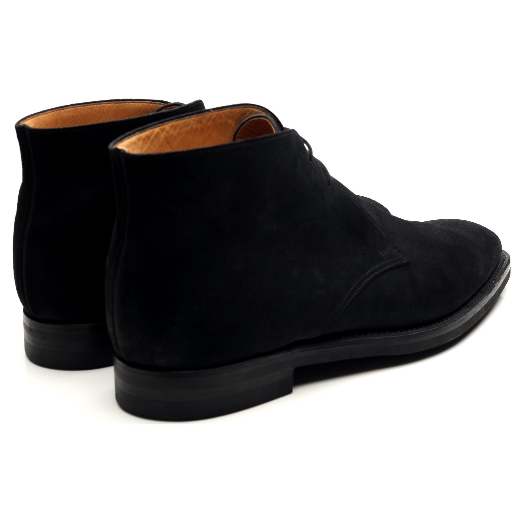 Crockett & Jones Tetbury boots chukka daim noir UK 9
