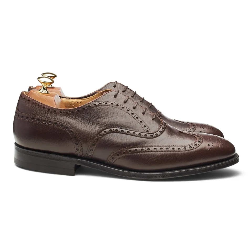 Church's Nene oxford brogues cuir marron 9.5 bout fleuri