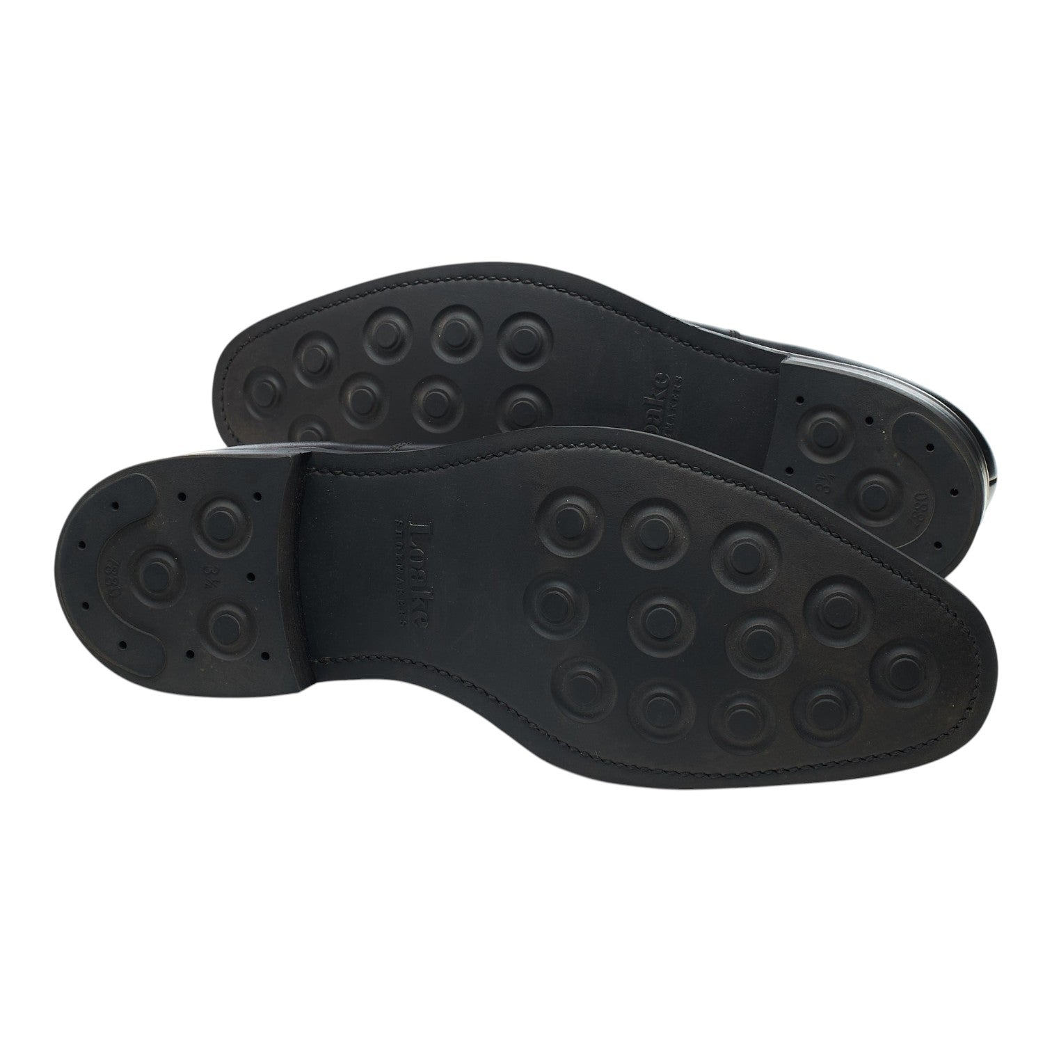 Loake 1880 Aldwych richelieu cuir noir UK 9 large