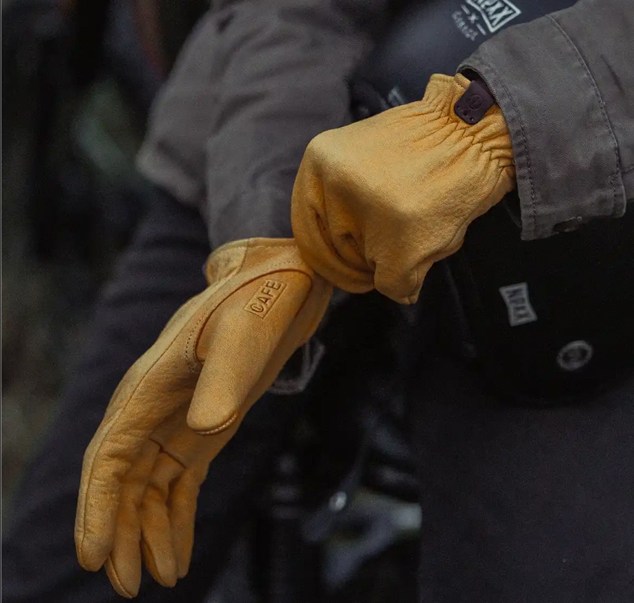 Malfroid Rascal gants cuir cerf doublure Kevlar