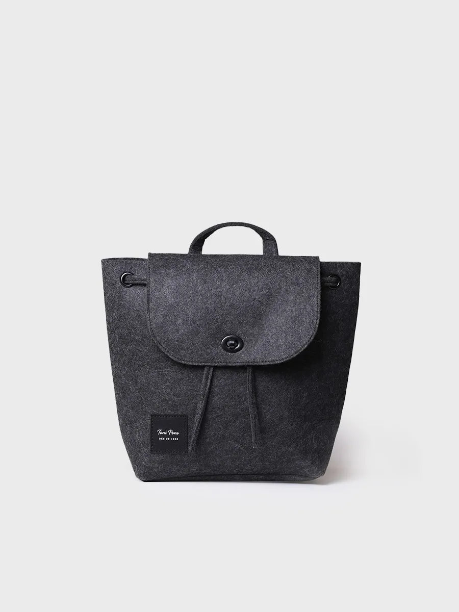 Toni Pons Harper sac à dos feutre anthracite