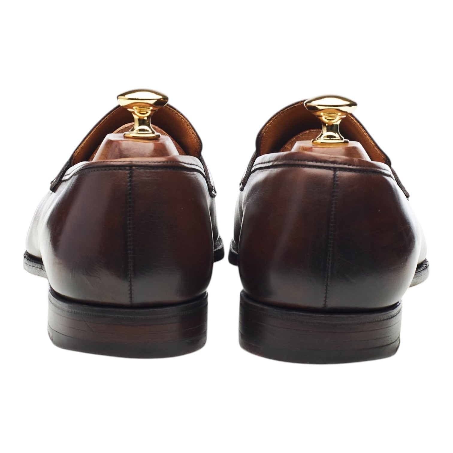 Crockett & Jones Bury 2 Mocassin cuir marron 9.5