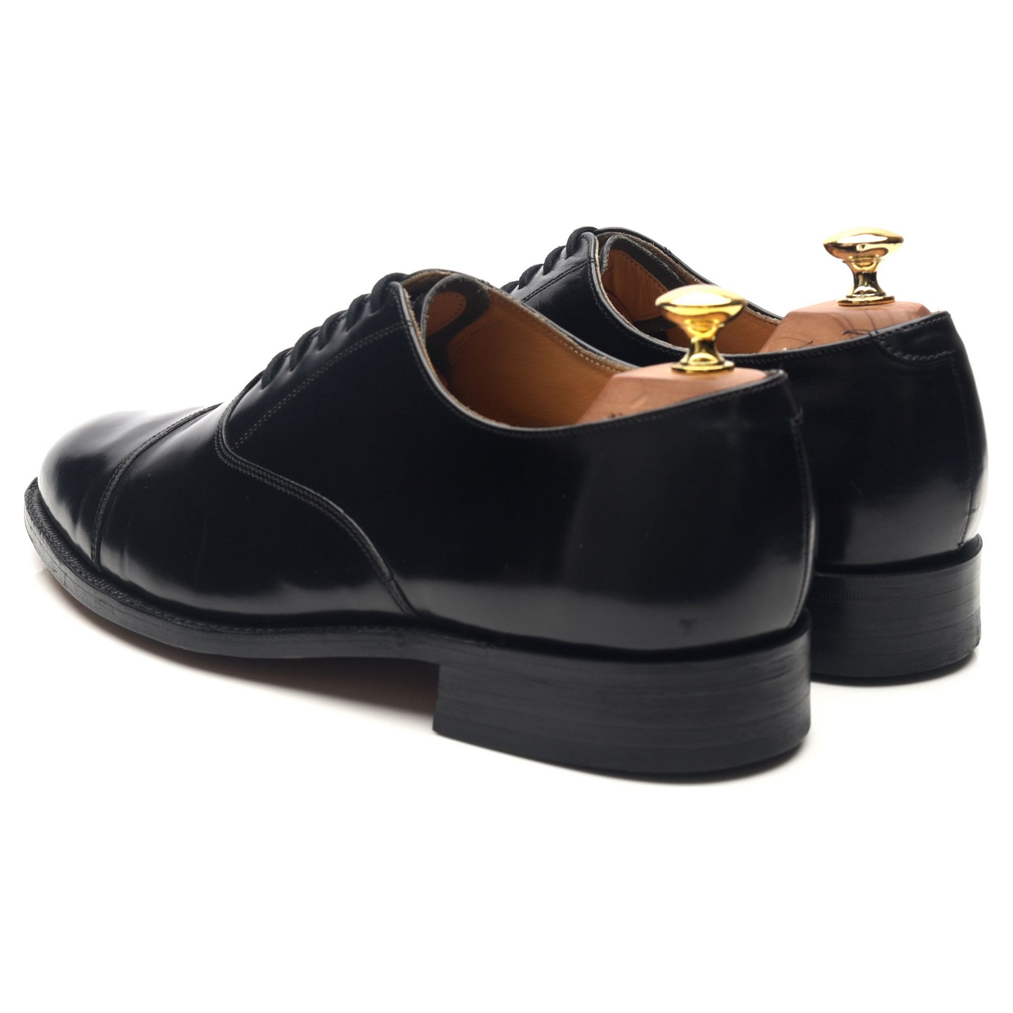 Barker Arnold richelieu cuir noir 8,5 UK