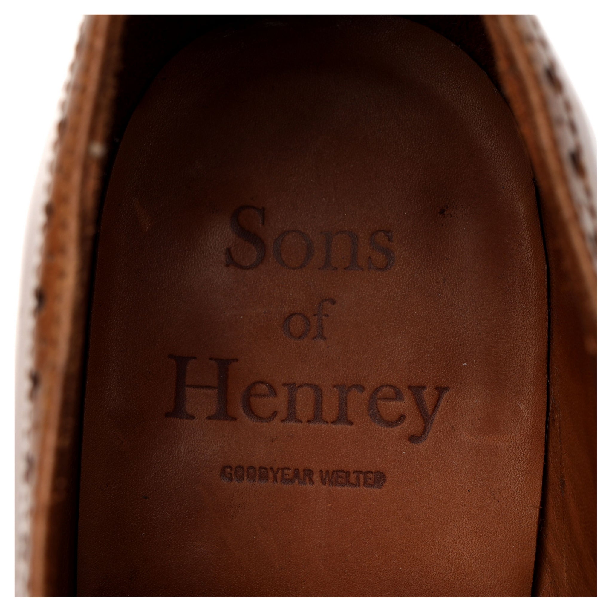 Sons Of Henrey 16558 derby cuir marron UK 6,5