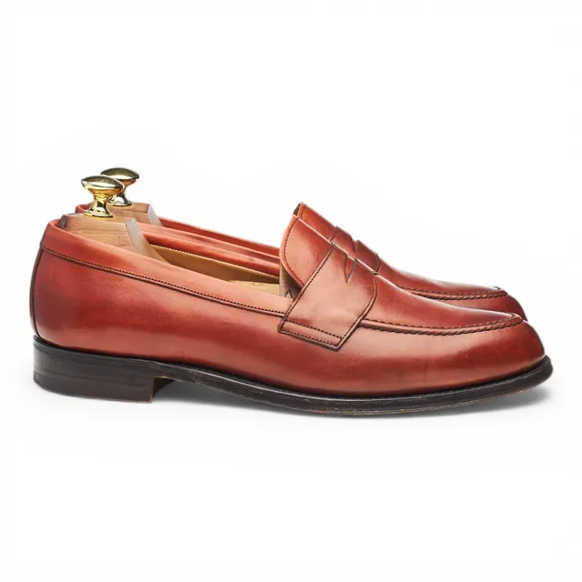 Cheaney Cannon mocassins cuir marron UK 7.5