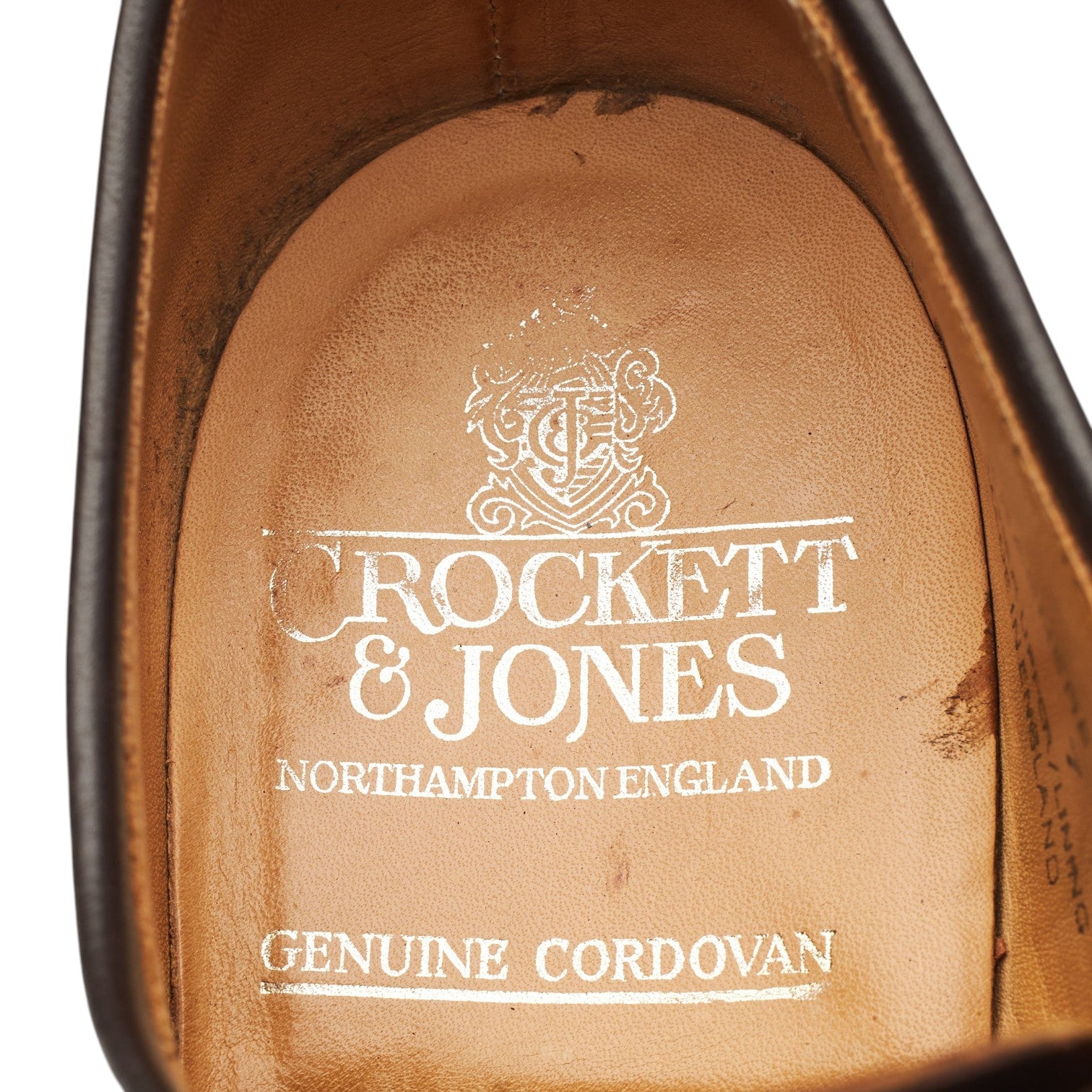 Crockett & Jones Grasmere 3 derby cordovan marron UK 7