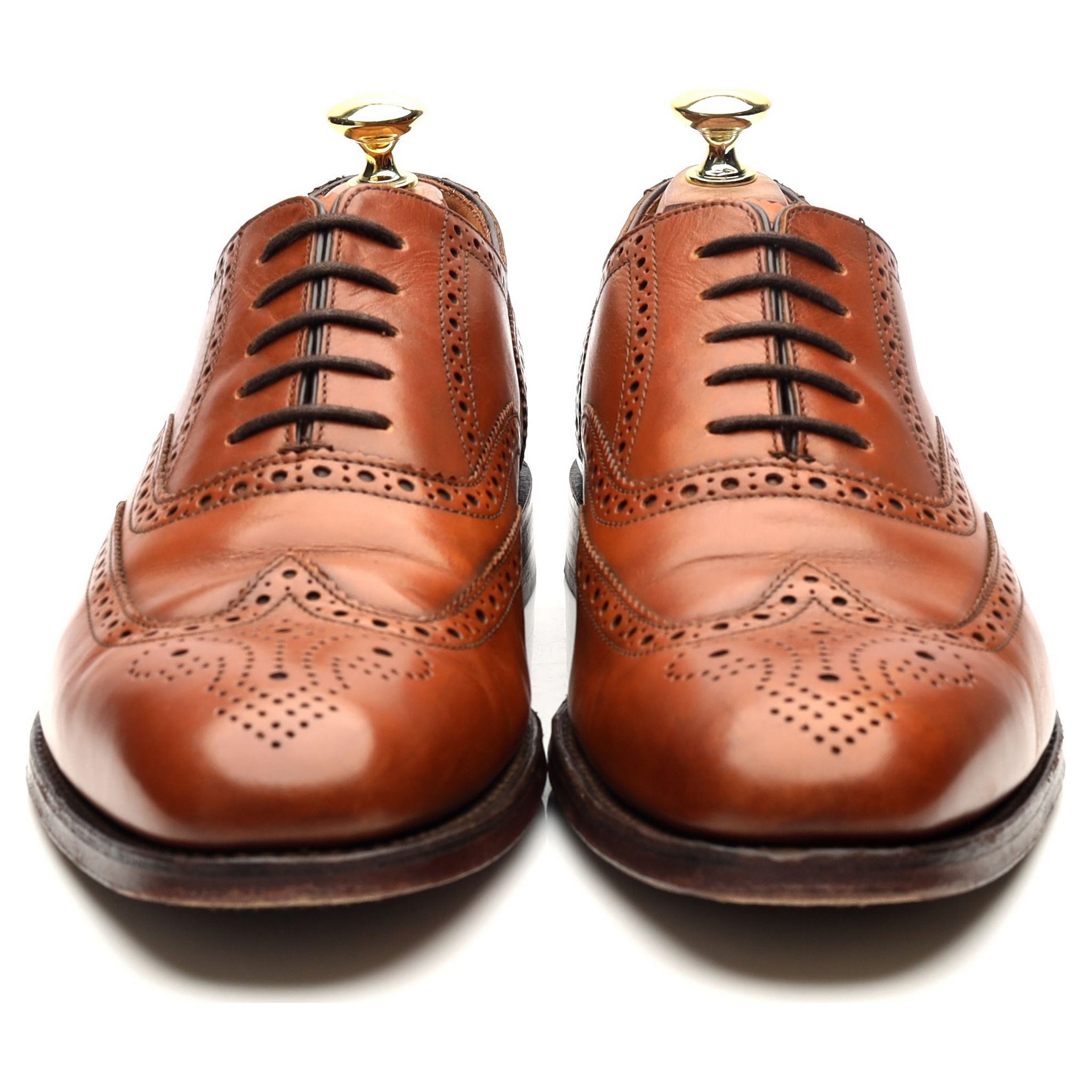 Loake 1880 Buckingham oxford cuir tan UK 7.5