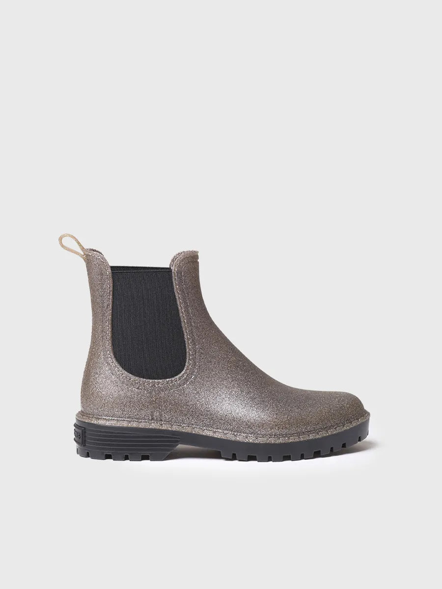 Toni Pons Cannes botte de pluie Chelsea dorée