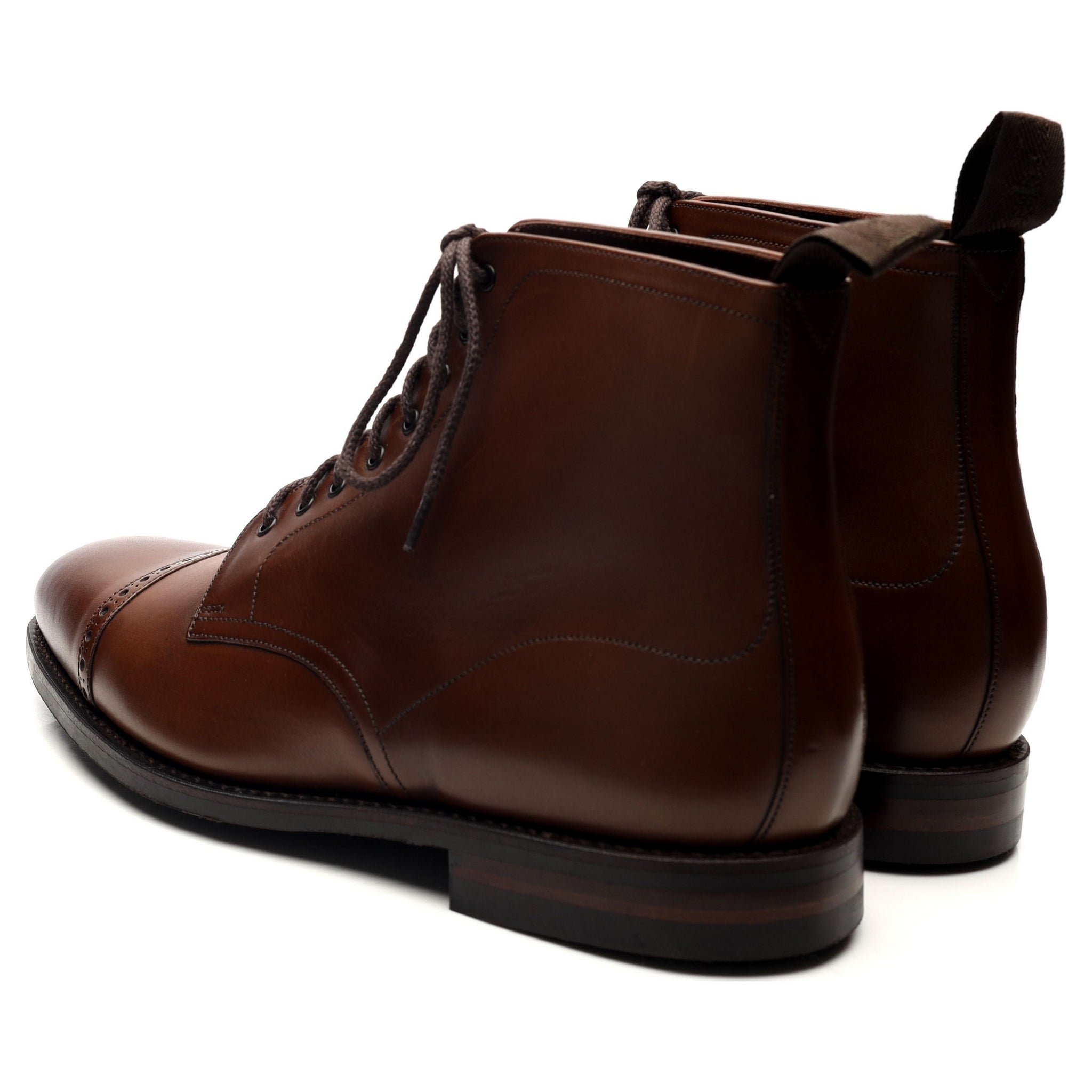 Loake 1880 Hyde bottines cuir marron 9 UK