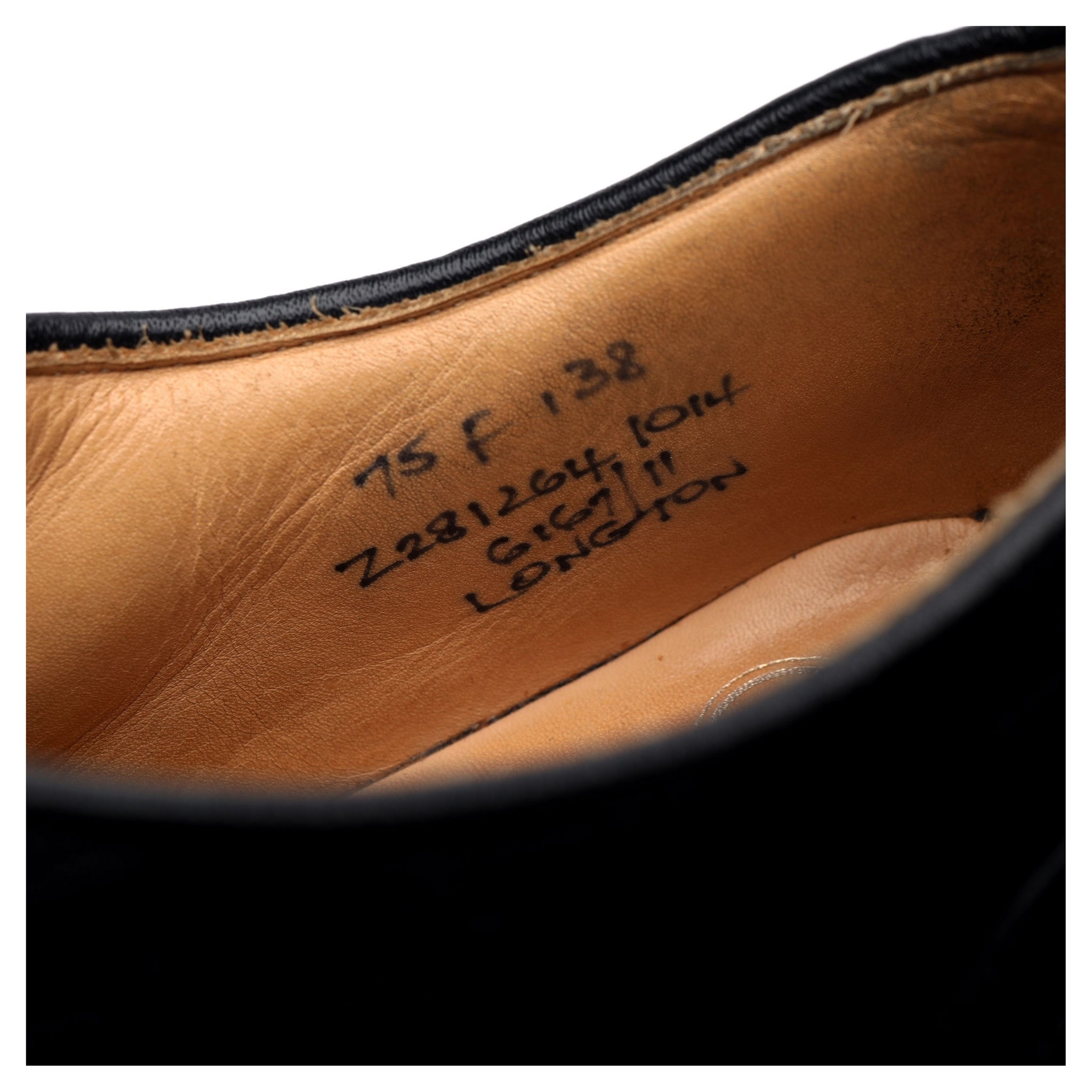 Church's Longton oxford cuir noir UK 7.5